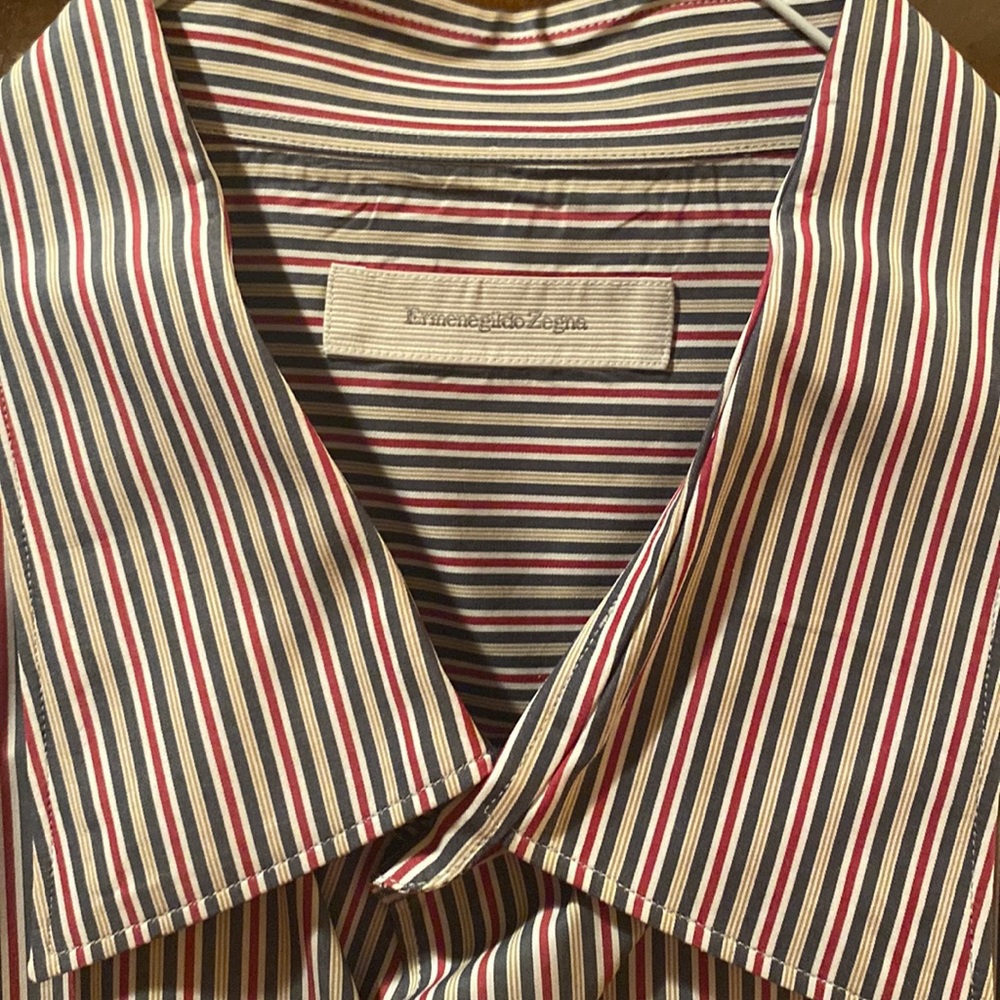 *Dry Cleaned *Ermenegidio Zegna Button Down *Size XXL